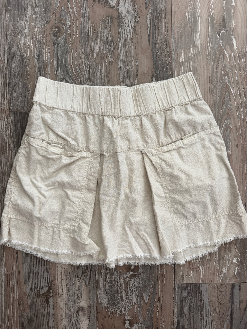 Free People Beige Boho Skirt